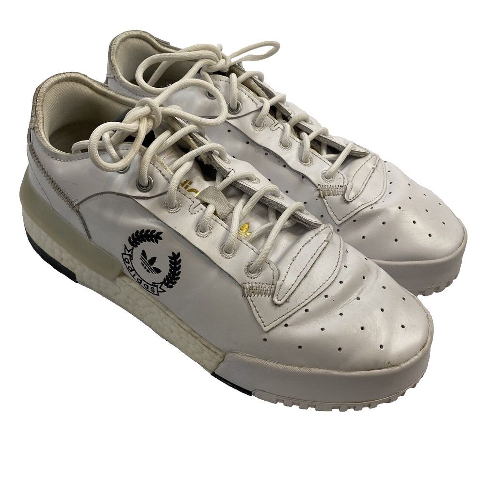 Adidas Originals Rivalry RM Men's Size 8‎  Low White Black Leather Boost FX7868